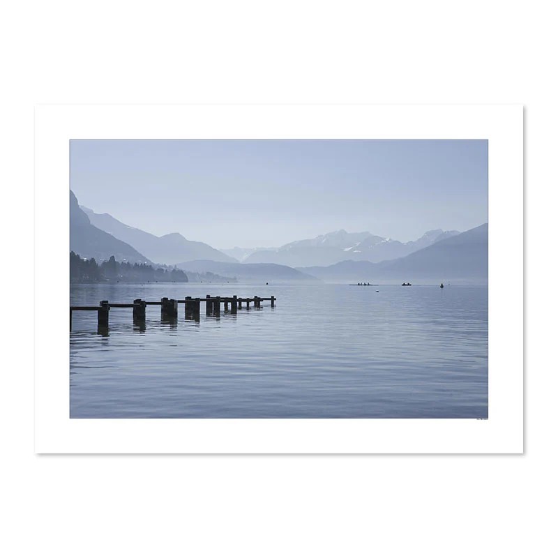 Ponton depuis petit port - Annecy le Vieux